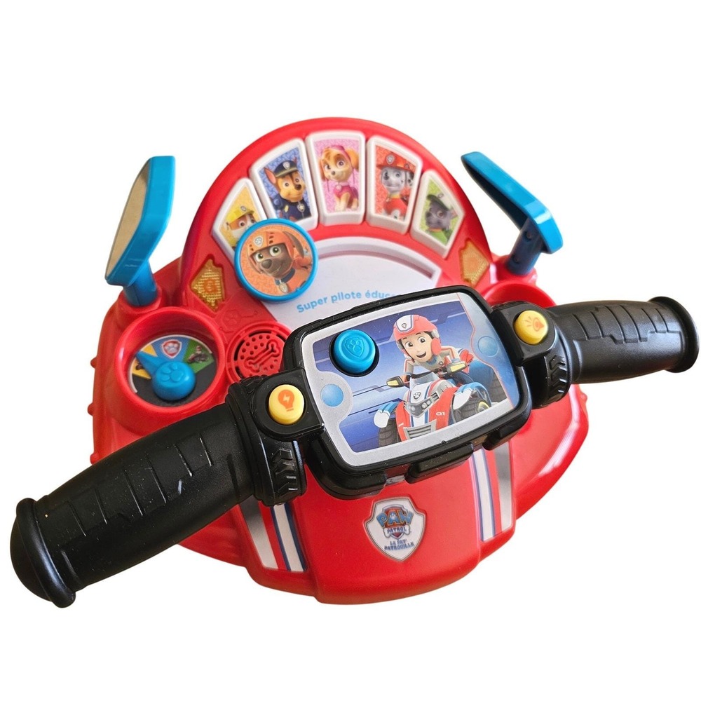 VTech Paw Patrol Super Pilote Educatif Interactive‎ Driving Toy Steering Wheel